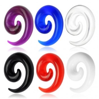 Acrylic Spiral Ear Taper